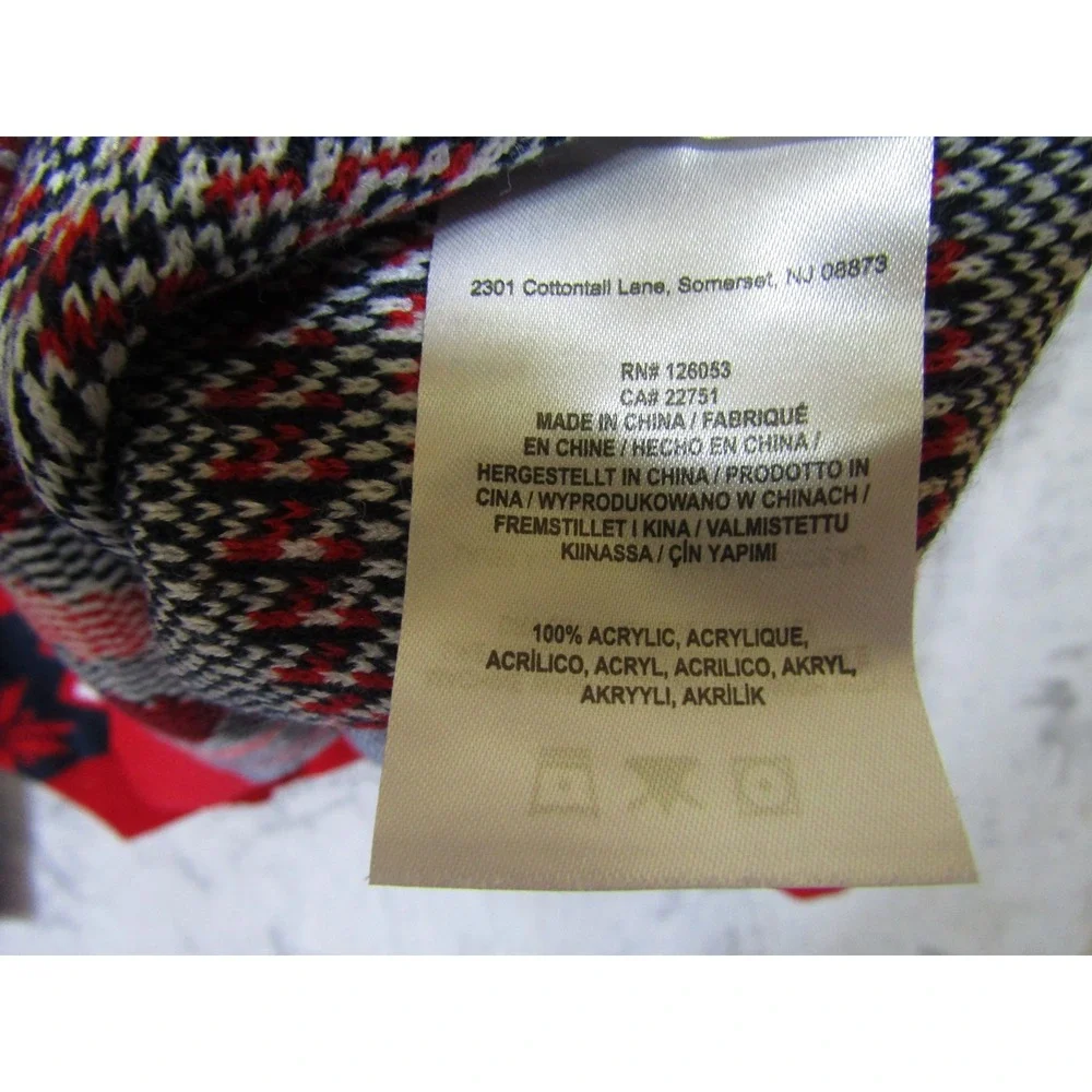 Klew‎ St. Louis Cardinals Sweater Mens XXL Red Good MLB Ugly Christmas Fair Isle